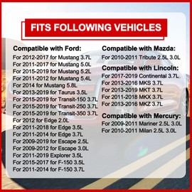 YDYKPOWER Vapor Canister Purge Valve Solenoid 911-222 9U5Z9C915H CX2695 9U5Z-9C915-H Compatible with Ford for Explorer for Lincoln for Edge for Mustang for Escape for Taurus for Super Duty