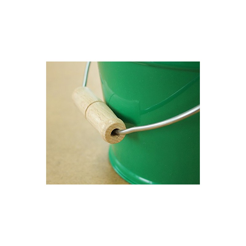 Sand Bucket for Children Green 15.5 cm