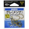 Gamakatsu GREE Hook Gold No. 7 Fishing Hooks