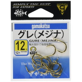 Gamakatsu GREE Hook Gold No. 7 Fishing Hooks