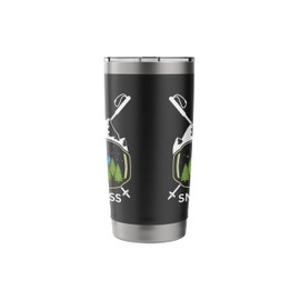 Snowmass Colorado Ski Goggles and skies Stainless Steel Insulated Tumbler