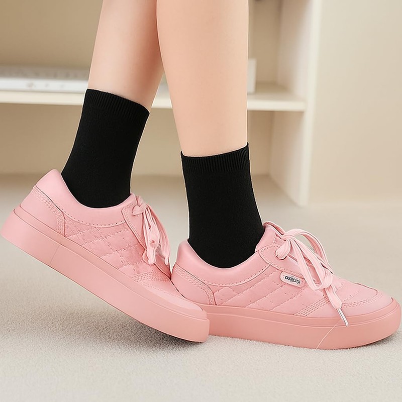 A2Z 4 Kids Girls Cotton Crew Socks Pack of 5