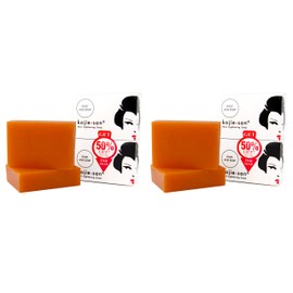 2 x Kojie San Skin Whitening Kojic Acid Soap 2 Bars - 65 g Super Savings