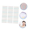 Ipetboom 80pcs Tapes Waterproof Line Face Lifting Strips for Tightening