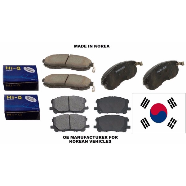 Sangsin Hi-Q Fits:Kia Optima 2004-2010 Front & Rear Sangsin HI-Q