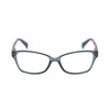 Calabria Lulu LR80 Cat Eye Eyeglasses Frame Crystal Blue Pink