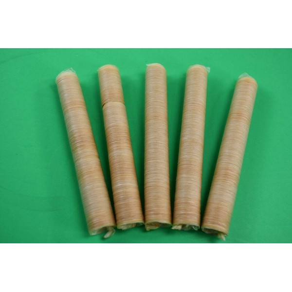 5-pack 17mm Collagen snack sausage casings for 23 lbs of snack sticks. USA Product