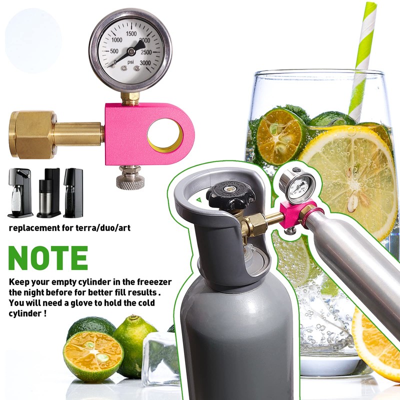 IGTOPS CO2 Refill Adapter Compatible with Duo, Art and Terra,
