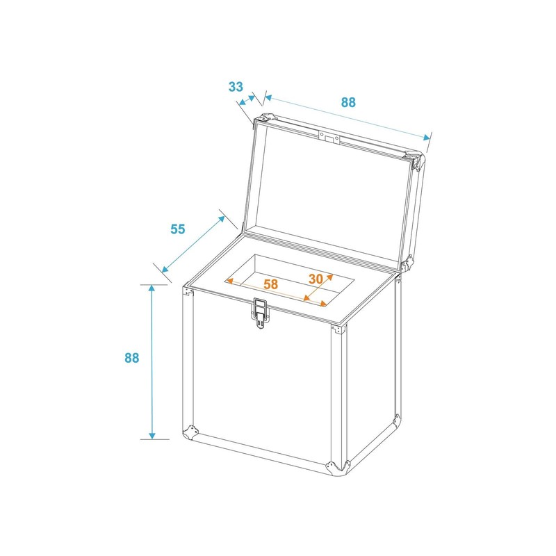 ROADINGER Zigaretten-Case, sw | Mini-Case