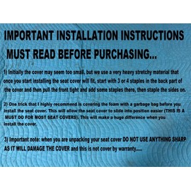 New Replacement seat cover fits Citation Tundra Skidoo Ski Doo 250 265