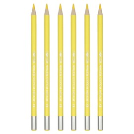 PATIKIL Watercolor Pencil, 6Pcs Water Soluble Pencils for Blending, Coloring, Sketch Drawing, Painting, Lemon Yellow