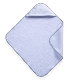 Clair de Lune Over The Moon Hooded Baby Towel, Grey