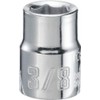 CRAFTSMAN Shallow Socket, SAE, 3/8-Inch Drive, 3/8-Inch, 6-Point (CMMT43001)