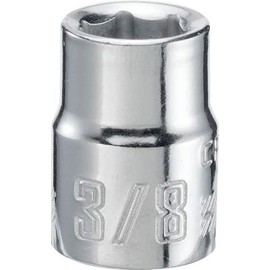 CRAFTSMAN Shallow Socket, SAE, 3/8-Inch Drive, 3/8-Inch, 6-Point (CMMT43001)