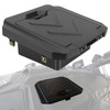 Chelhead Center Console Dash Storage Box ABS, Dashboard Tray Black