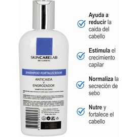 Shampoo Anticaida Y Fortalecedor Al 2%, Biotina, Keratina Sin Parabenos ni Sulfatos