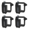 zh5682 4pcs Truck Cap Topper Camper Shell Mounting Clamps Replacement