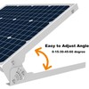SUNER POWE Adjustable Solar Panel Mount Racks - Folding Mounting