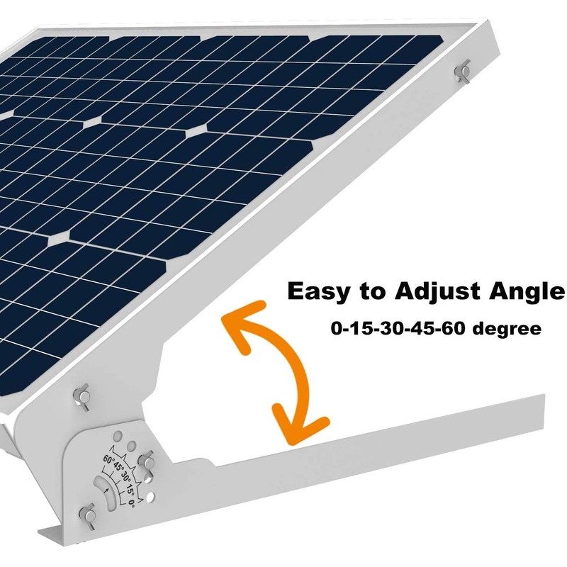 SUNER POWE Adjustable Solar Panel Mount Racks - Folding Mounting