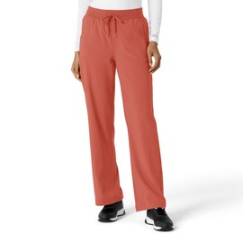 Carhartt Scrubs C53310 Women's Force® Cross-Flex Boot Cut Scrub Pant XXX-Large Petite Dusty Cedar