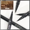 Microblading Eyebrow Pen, 2-in-1 dual-ended long-lasting eyebrow pencil, featuring micro-blade