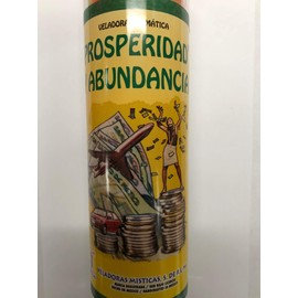 Prosperity & Abundance (Prosperidad Y Abundancia) 7 Day Prepared Scented Candle in Glass