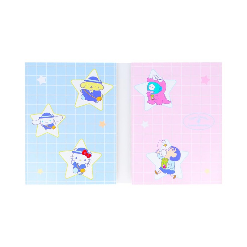 Sunstar Stationery Crayon Shin-chan x Sanrio Characters Memo Book Type