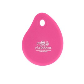 Lily cook Patissier Rascador para sartén Silicona 1pieza(s) - Espátula de Cocina (Rascador para sartén, Gris, Silicona, con Agujero en la empuñadura para Colgar, 100 mm, 127 mm)