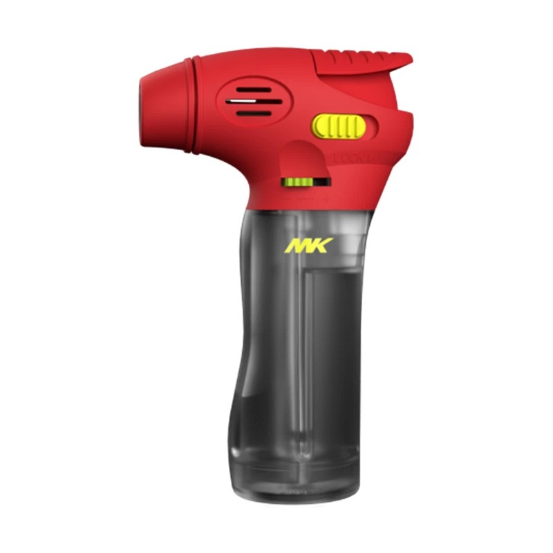 Mk 6-PACK MK Maverick Hue Torch Lighter Refillable, Flame Lock,