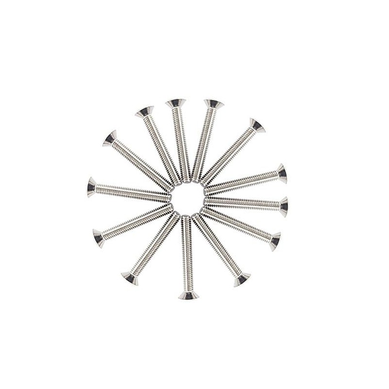 Tornillos M2.5 acero inoxidable 300pcs A2 hexagonal con surtido de