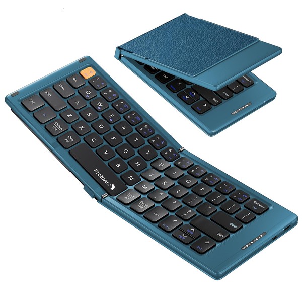 ProtoArc ProtoArc Foldable Compact Keyboard, XK04 Portable Bluetooth Keyboard with