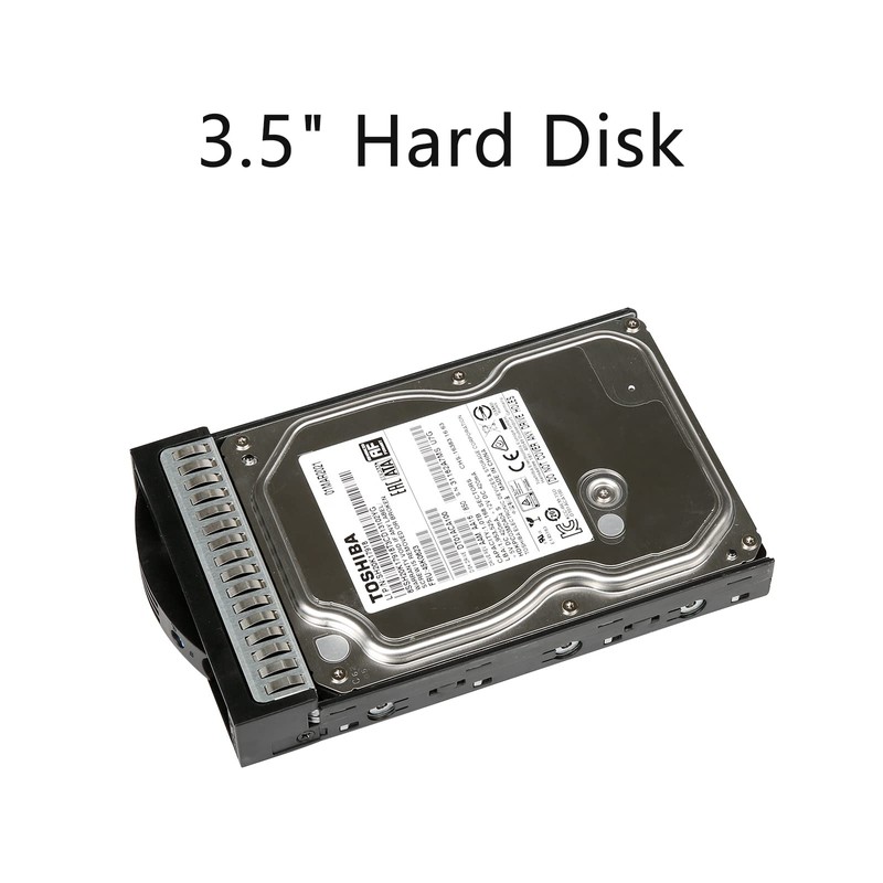 AUDHEID Mini-ITX NAS PC K3 Chassis, 4 Bay DIY Computer