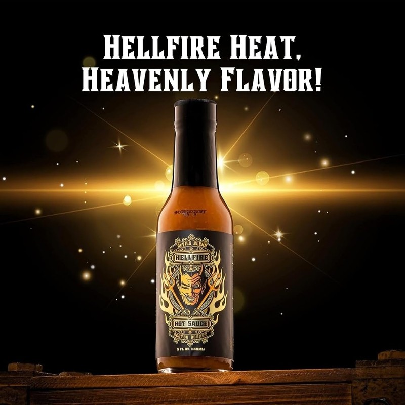 Hellfire Hot Sauce Devil's Blend Gift Pack - Gourmet Hot