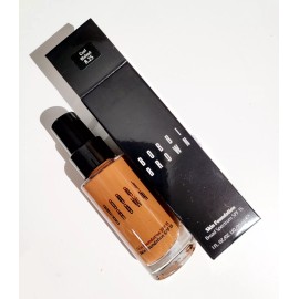 Bobbi Brown Skin Foundation #8.25 Cool Walnut Broad Spectrum SPF 15 New