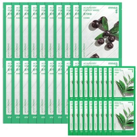Innisfree Energy Mask Acai Berry 20 sheets + Green Tea 20 sheets free / 이니스프리 에너지 마스크 아사이베리 20매+그린티20매 증정