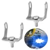 2PCS Motorcycle Spotlight Mounting Brackets Motorcycle Fog Light Brackets for