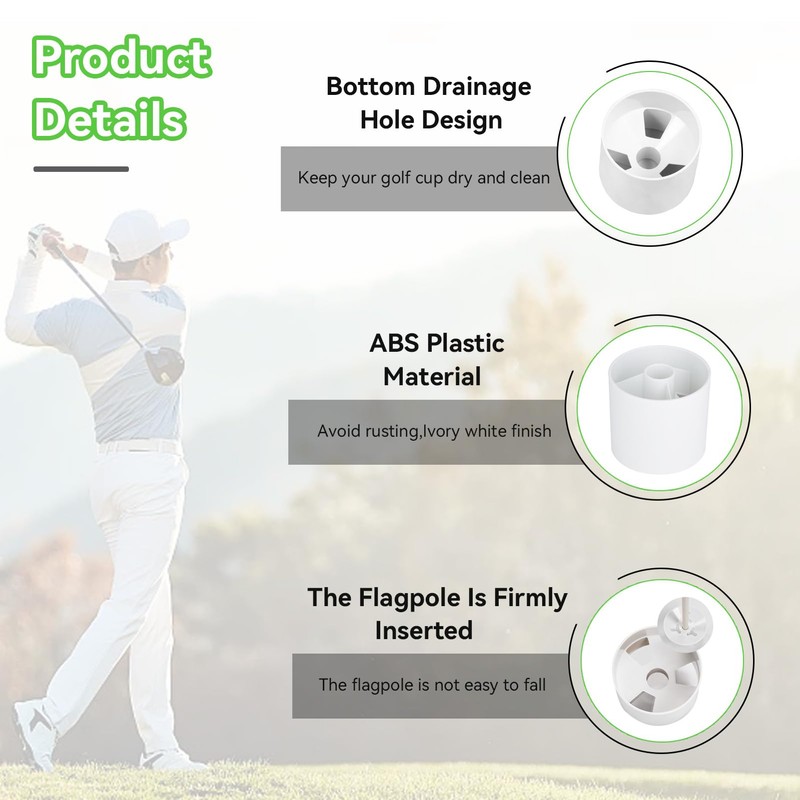 Golf Hole Cup,Golf Training Aid Cup,Golf Cup Cover Practice Golf