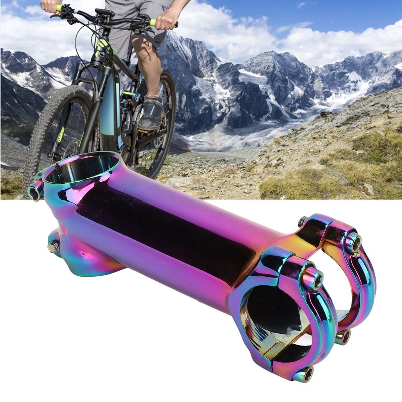 Bicycle Riser Colorful Aluminium Alloy Lightweight Handlebar Tube Stem for