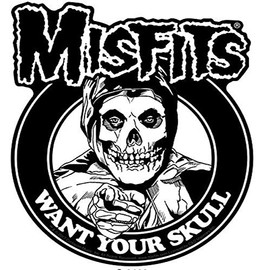 C&D Visionary Misfits Want Your Skull Sticker