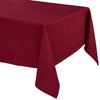 Elegant Tablecloth with Natural Linen Look, Lina Tablecloth and Table