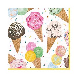 Caspari Scoop Paper Luncheon Napkins - 20 Per Package