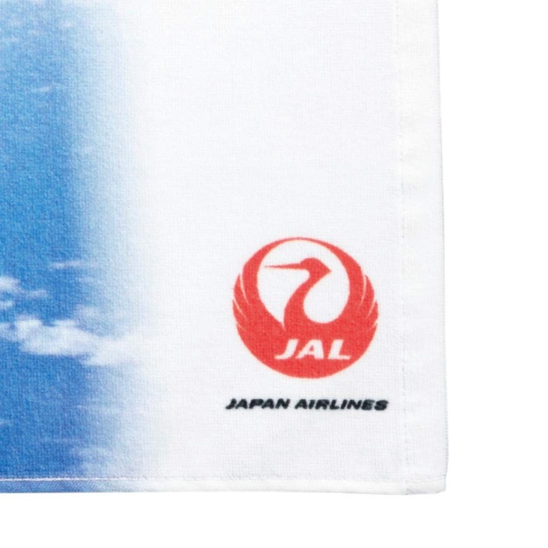 Marushin 0310403300 Face Towel JAL Japan Airlines Approx. 13.4 x