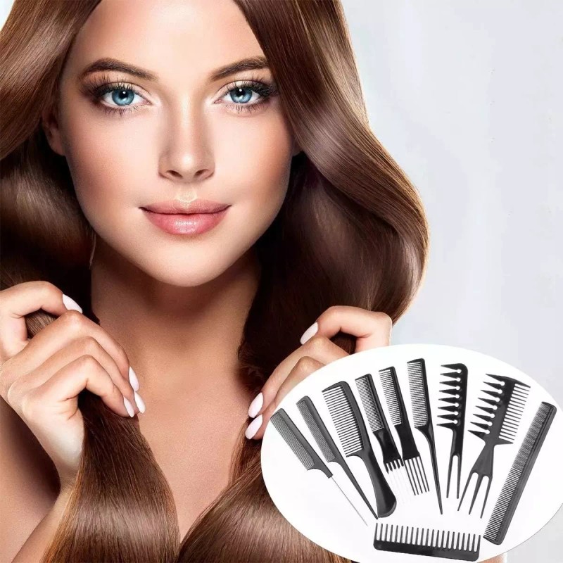 Universo en Linea 20 Kit Peluquería Peine Conjunto Profesional Y