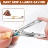 Toenail Clippers for Thick Toenails with Slant Wide Jaw Opening,