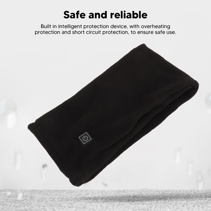 Heated Scarf Soft Polyester Electric Heating Scarf USB Powered 3