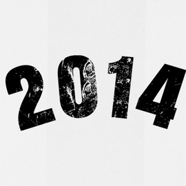 CafePress 2014 Year Vintage Insulated Wine Tumbler 12 oz