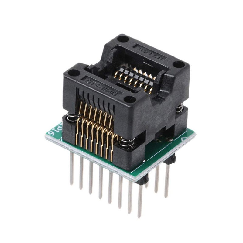 fatteryu SOP16 TO DIP16 IC Socket SOP16 Turn DIP16 Programmer