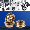 YehVeh 4 Pack Wheelchair Fork Bearing Replacement Bearings for Wheel