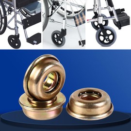 YehVeh 4 Pack Wheelchair Fork Bearing Replacement Bearings for Wheel Front Fork Drive Repair Parts Wheel Chair (ID 1/2 inch 12.7 * 27 * 31 MM)