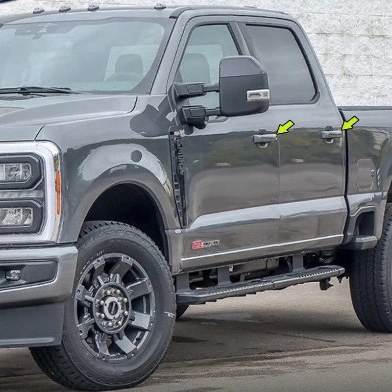 Torox 2021-2025 Ford F150 4dr Door Handle COVERS W/o SmartKeyholes